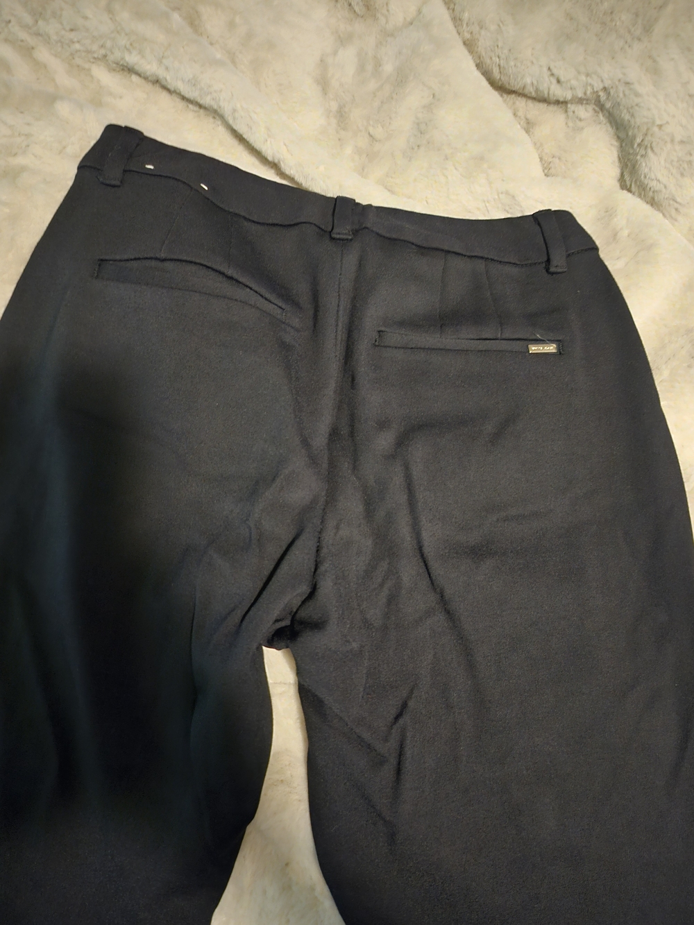 Womans Slim Bootcut Dress Pants - Picture 2 of 4